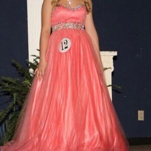 Pageant dress or beauty review dress!